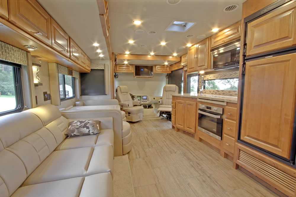 Living room and front area